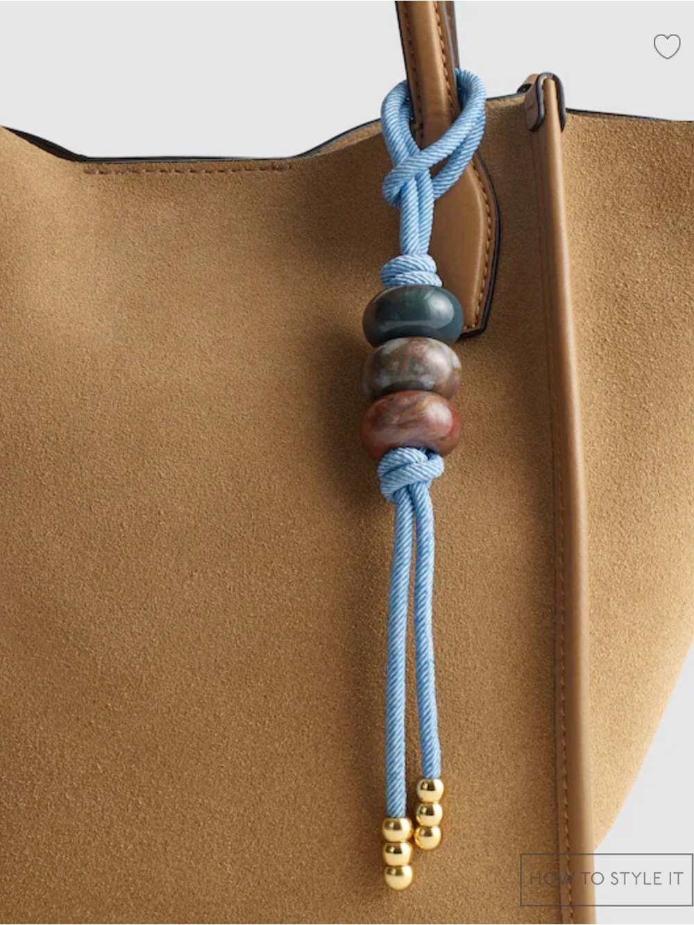 NWT MADEWELL Stone Bag Charm - Picture 2 of 8